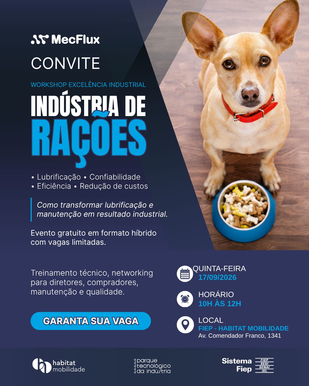 Workshop Excelência Industrial na Indústria de Ração  Mecflux