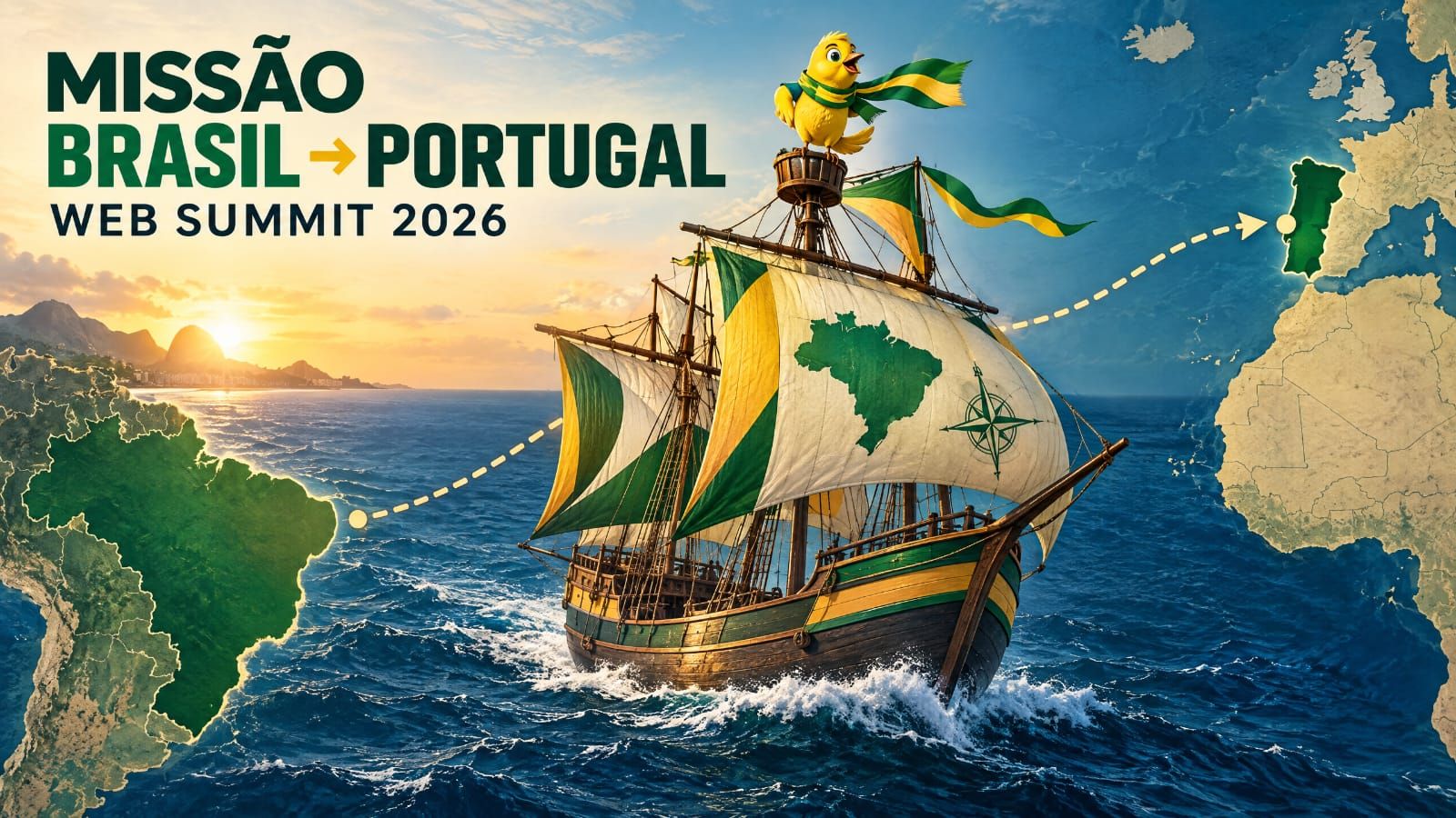 Missão Terra à Vista - Web Summit 2026