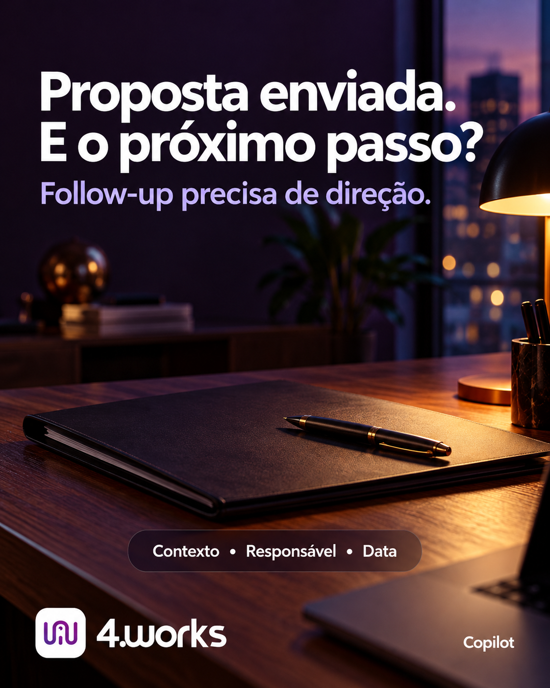 Capa do guia sobre follow-up de vendas