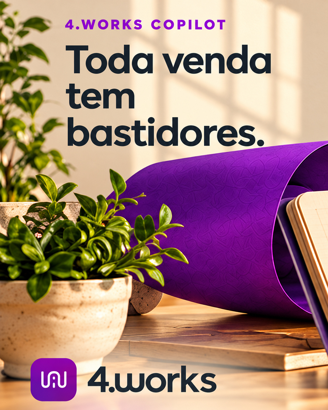 Conheça o 4.works Copilot: uma visita guiada pela rotina de vendas