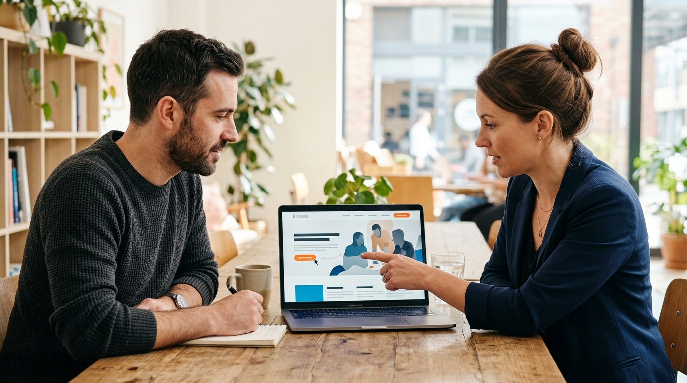 Capa do artigo: Site B2B: como transformar visitas em conversas qualificadas